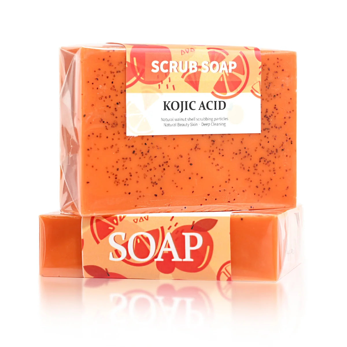 Kojic Acid Turmeric Vitamin C Exfoliating Scrub Soap 100g Exfoliating Scrub Soap Zpaxo
