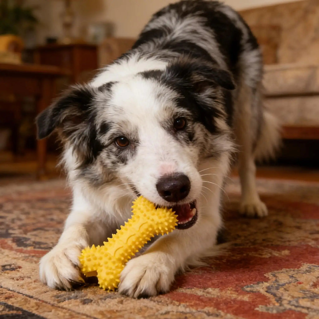 Dog Chew Toy Bone Teeth Cleaning Puppy Bite Resistant Dental Stick