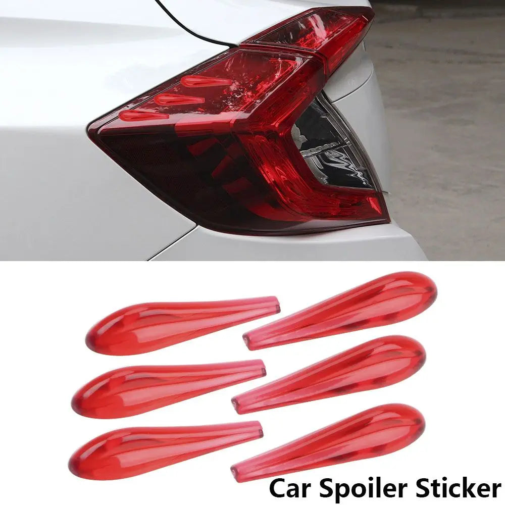Car-styling Car Accessories Acrylic Exterior Parts Tail Light Sticker Zpaxo
