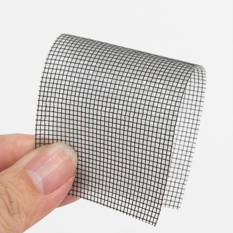 2M Strong Self-Adhesive Window Screen Repair Tape - Cover Holes and Tears, Keep Insects Out Window Screen Mosquito Net Zpaxo