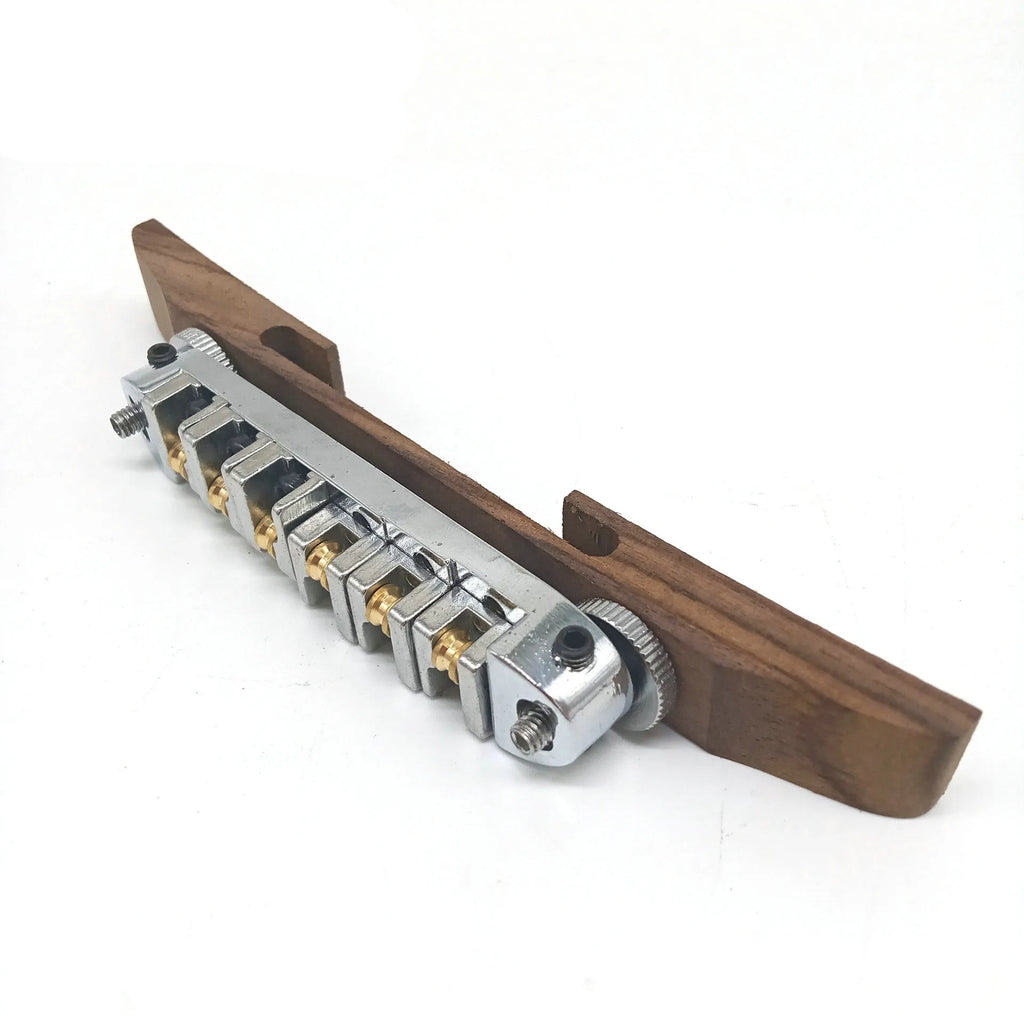 Gold Silver Black Optional Archtop Jazz Guitar Roller Saddles