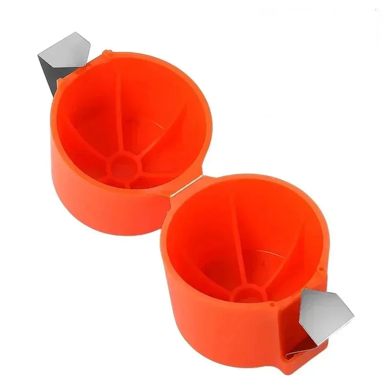 1-3PCS Egg Topper Shell Cutter Beater Raw Egg Cracker Separator Filter Egg Opener Yellow/Orange/Rose red Kitchen Baking Tools Zpaxo