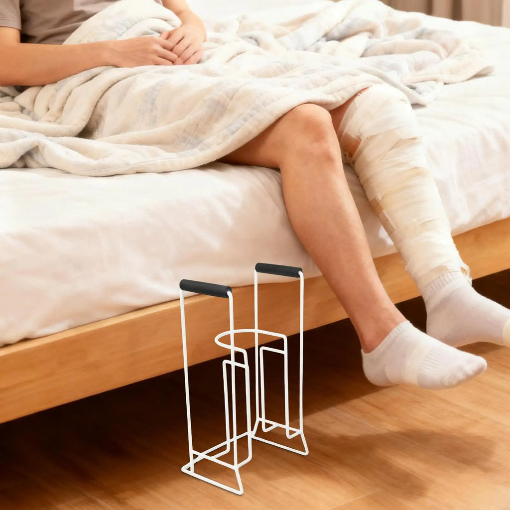 Stock Helper Aid Tool Putting on Compression Large Sock Aid Easy to Use Donning Aid Large Stocking Assistance for Old Men/Women Zpaxo