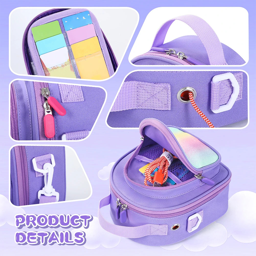 Carrying Case Yoto Mini 2024 Edition Holder Bag Card Hold Up 30 Cards