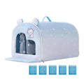 Insulated Cat Cooling House Ice Packs Removable Summer Shelter