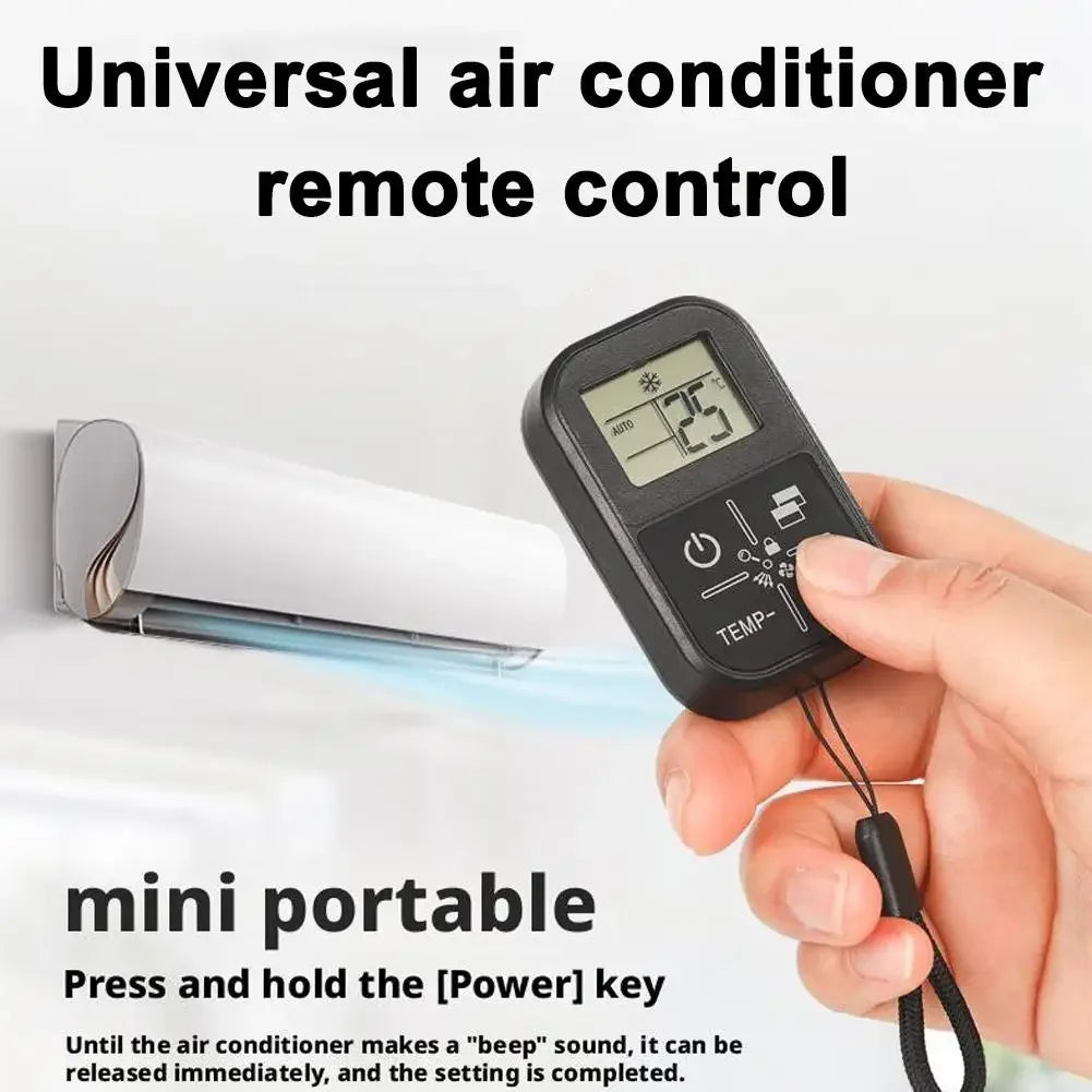 Mini English Universal Air Conditioner Remote Control Equipped Indoor Zpaxo