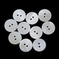 Mutil-Size Pearl Shell Buttons for Clothing Sewing Accessories DIY Crafts Garment Decoration Round 2 Hole Shell Button Zpaxo 15mm 10pcs