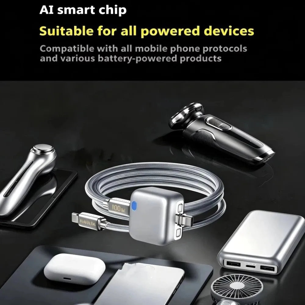 Auto Disconnect Auto Stop Charging Adapter Overcharge Protection Auto Power Off Automatic Power-off Charger Type-C Zpaxo