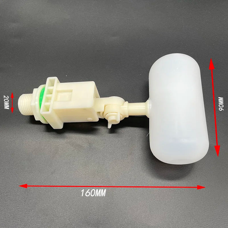 DN15 1 2 Water Tank Float Ball Valve Shut Off Automatic Fill Feed Zpaxo WHITE