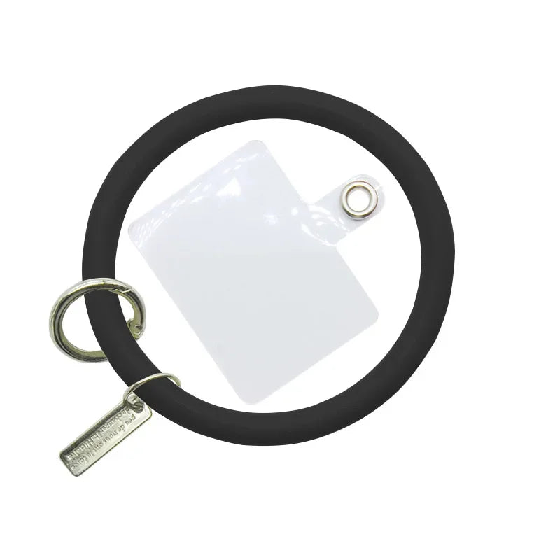 Silicone Phone Wrist Strap & Keychain – Universal Lanyard