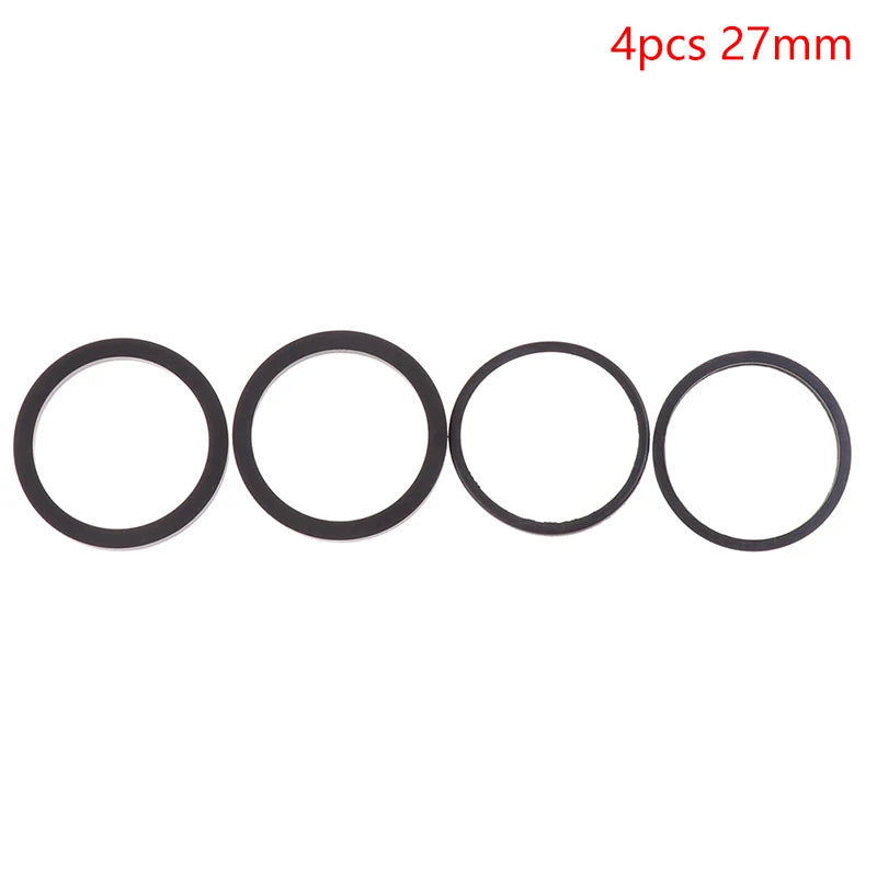 ▶4Pcs PE Wear-Resistant Sealing Ring Motorcycle Mountain Road Bike Disc Brake Caliper Sealing Ring O-Ring Brake Piston Zpaxo 27mm