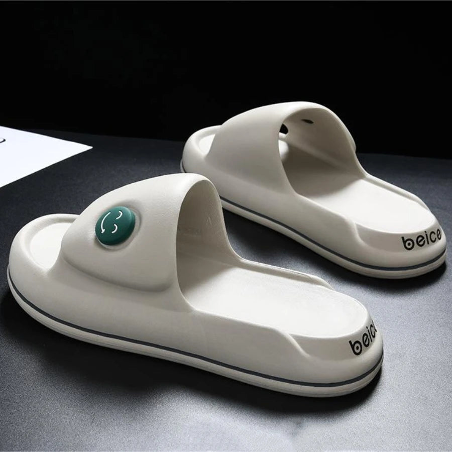 Men's Home Slippers Thick Soles Soft Slide Comfortable Indoor Outdoor
