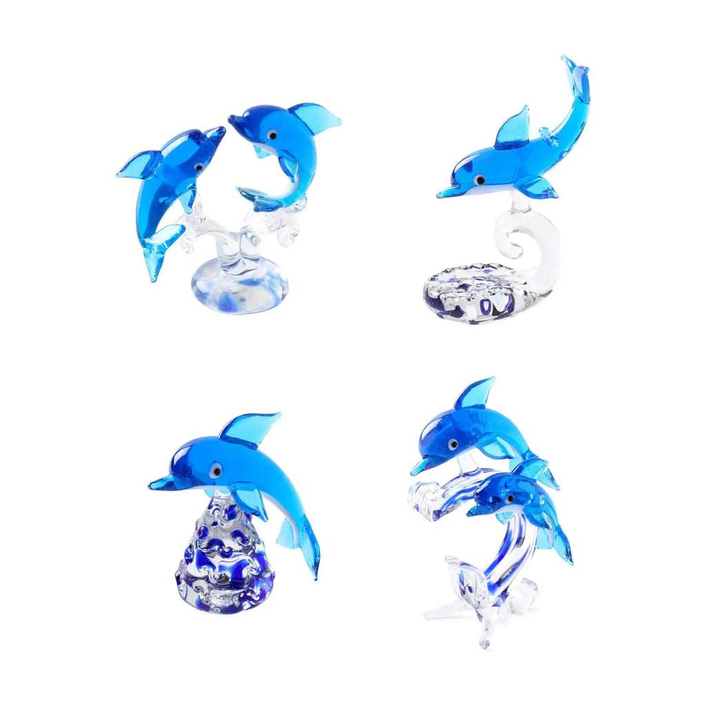 Dolphin Statue Cabinet Collectible Living Room Present Decors Home Office Bedroom Desk Figurine Decoration Dolphin Miniature Zpaxo