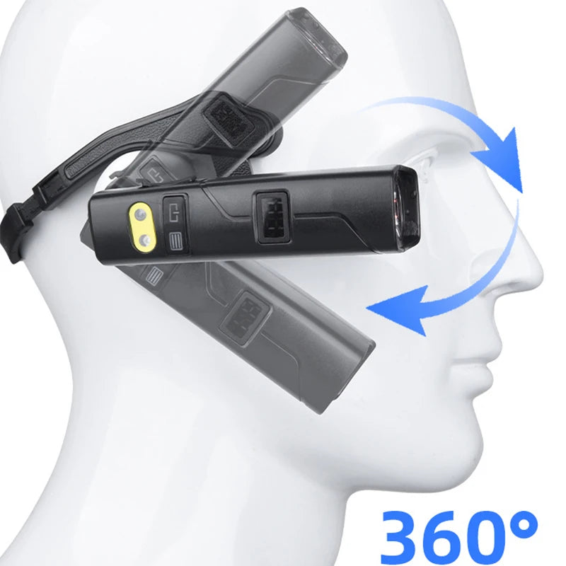 POCKETMAN 5-Mode IR Sensor Headlamp – Rechargeable LED