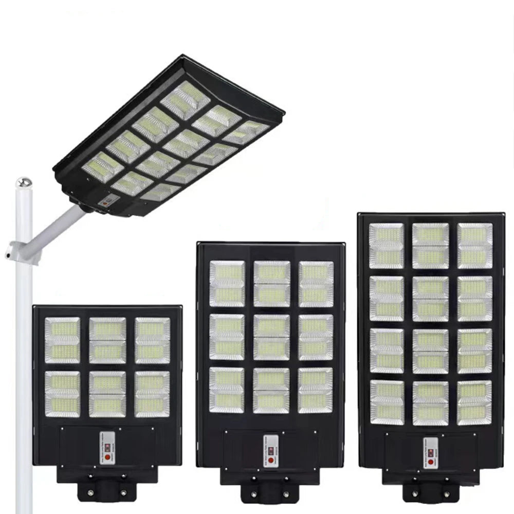 Outdoor Solar Street Lights with Motion Sensor Waterproof Sun Powered Flood Light for Parking Lots And Backyard Zpaxo