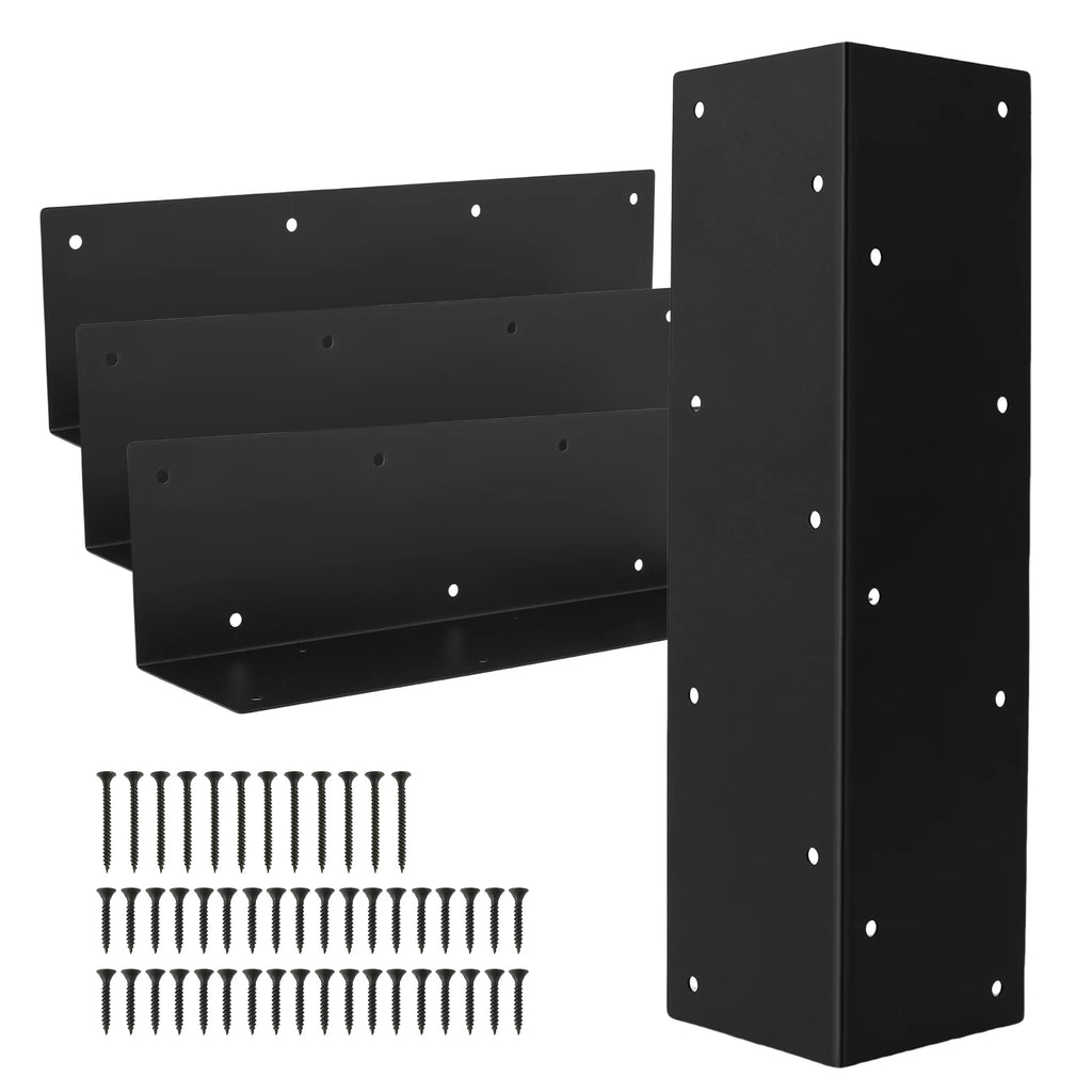 4Pcs Garden Bed Corner Bracket Noise Free Metal Garden Bed Corner Bracket Connector with Screws Rustproof Furniture Right Angle Zpaxo 4pcs