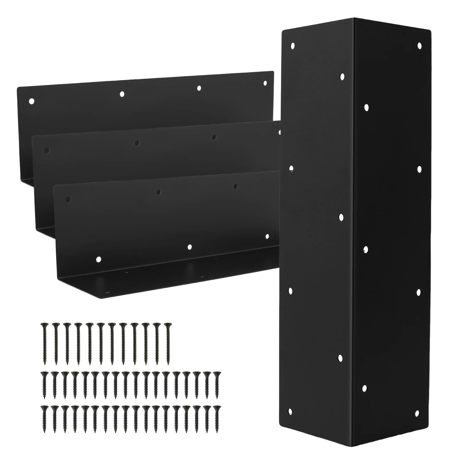 4Pcs Garden Bed Corner Bracket Noise Free Metal Garden Bed Corner Bracket Connector with Screws Rustproof Furniture Right Angle Zpaxo 4pcs