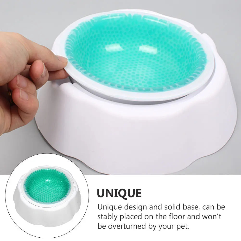 Pet Cooler Bowl Premium PP Material Low Temperature Retention Pets