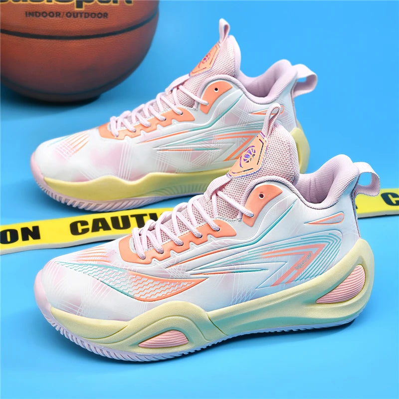 Men's Basketball Shoes Breathable Cushioning Non-slip Wearable Runing Zpaxo 873 2 43