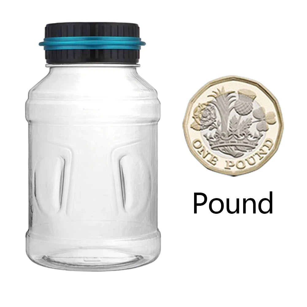 Electronic Digital Counting Money Jar LCD Counter Coin Bank Savings