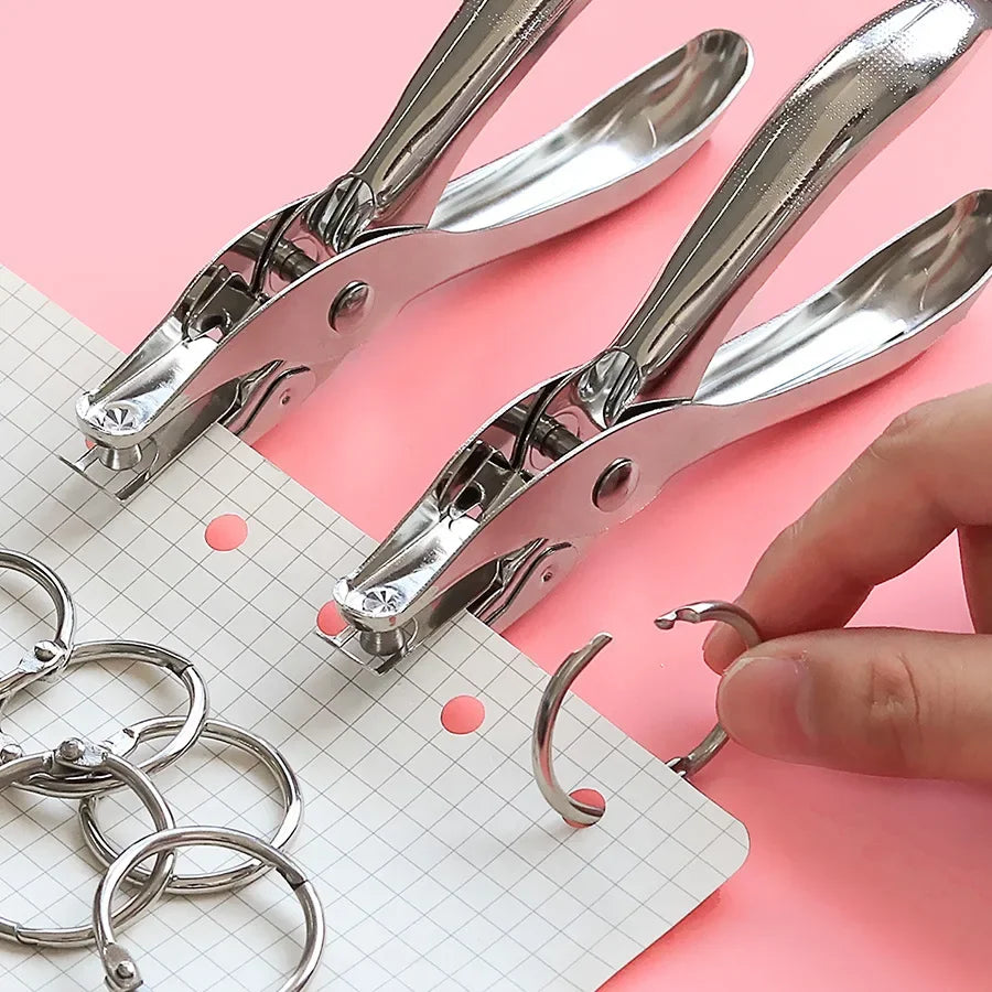 Single Hole Puncher Capacity Diameter Hand Paper Cutter Scrapbooking
