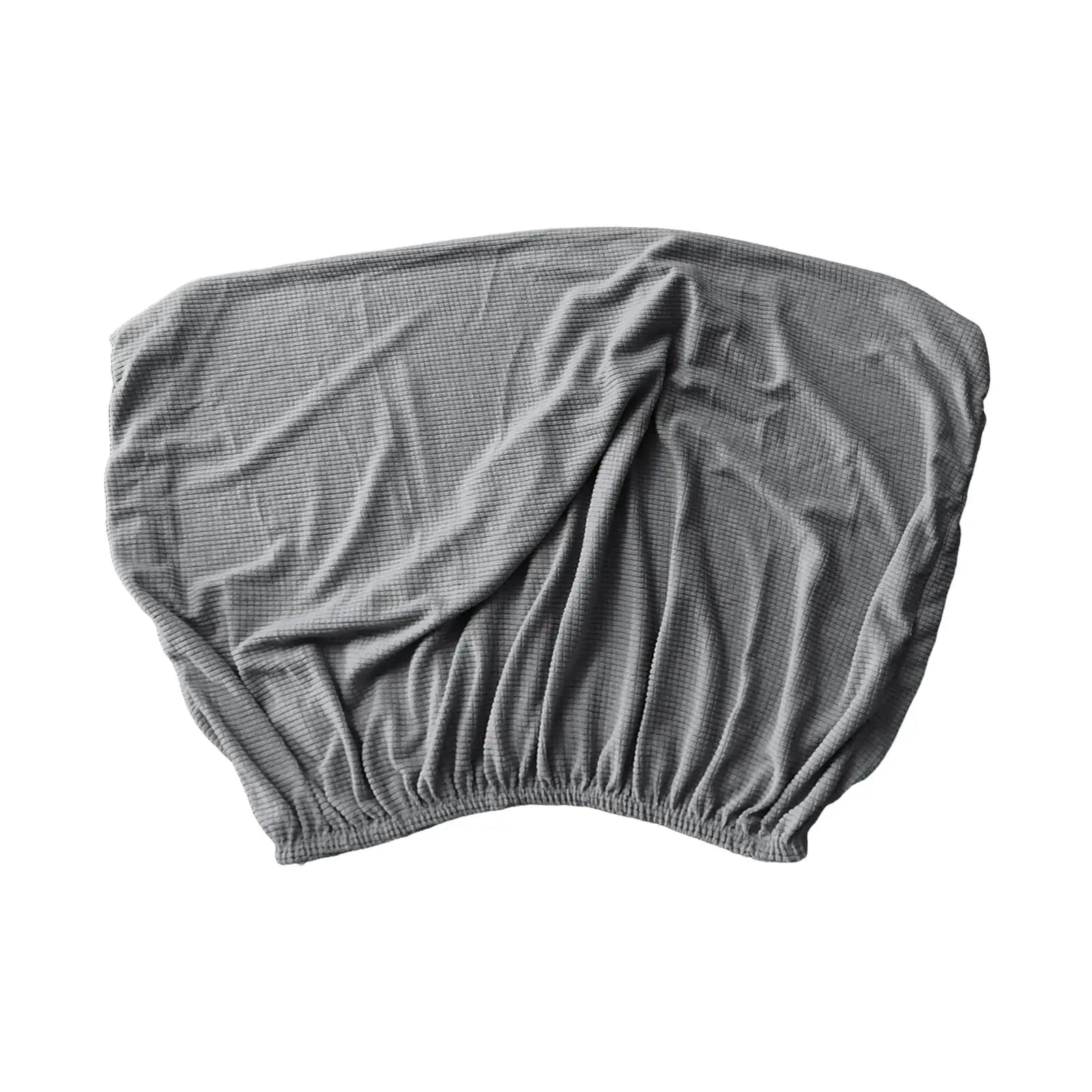 Bed Headboard Cover Removable Elastic Upholstered Bed Head Cover Bedroom Decor Dustproof Cover Bed Back Cover Protector 1.2M Zpaxo Gray