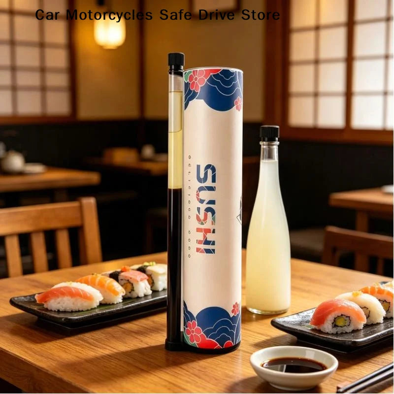 M1 4 Push Up Paper Bucket Package Box Japanese Round Sushi Mold Sauce