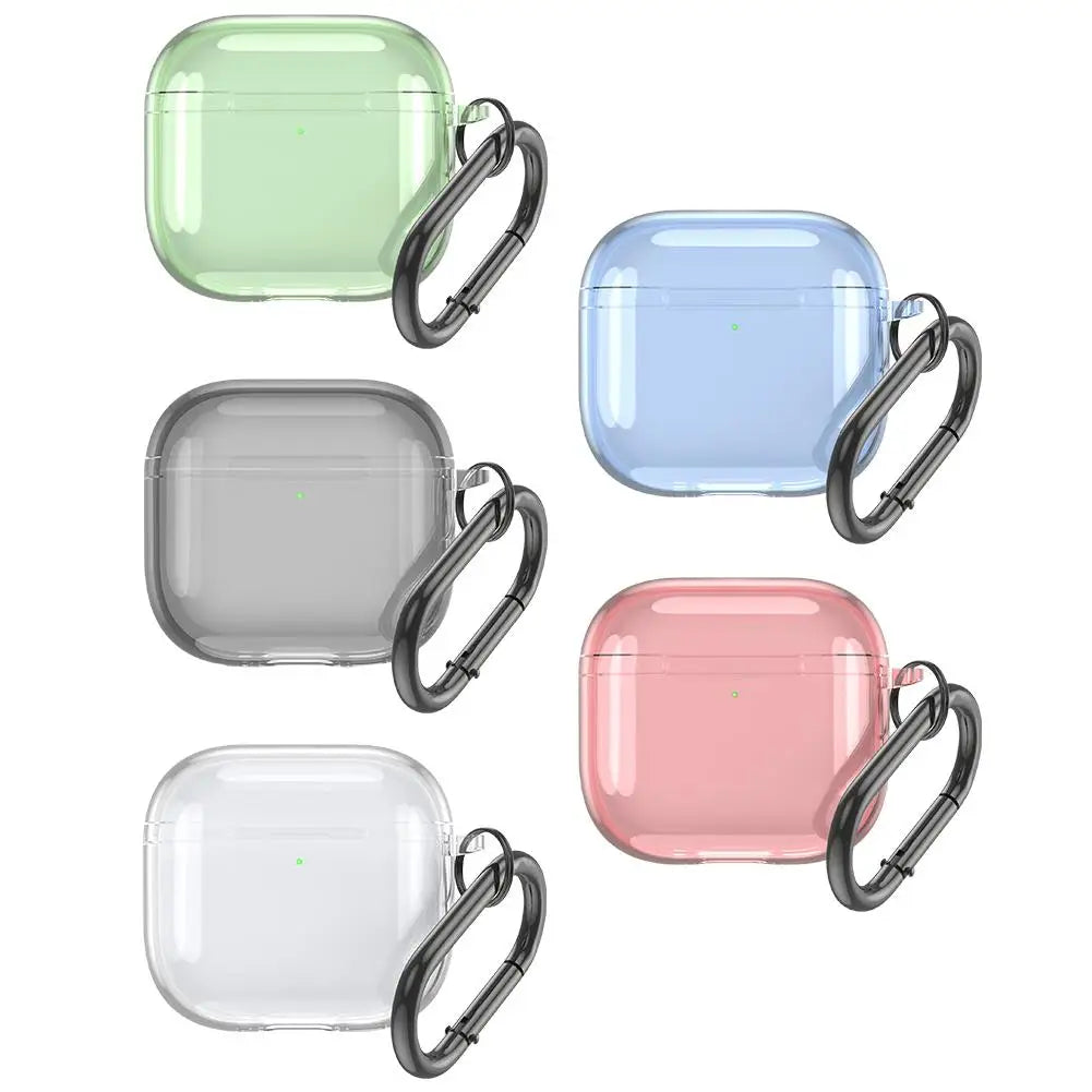 Transparent Protecitve Case Apple Airpods 4 Clear Soft TPU 4th Zpaxo