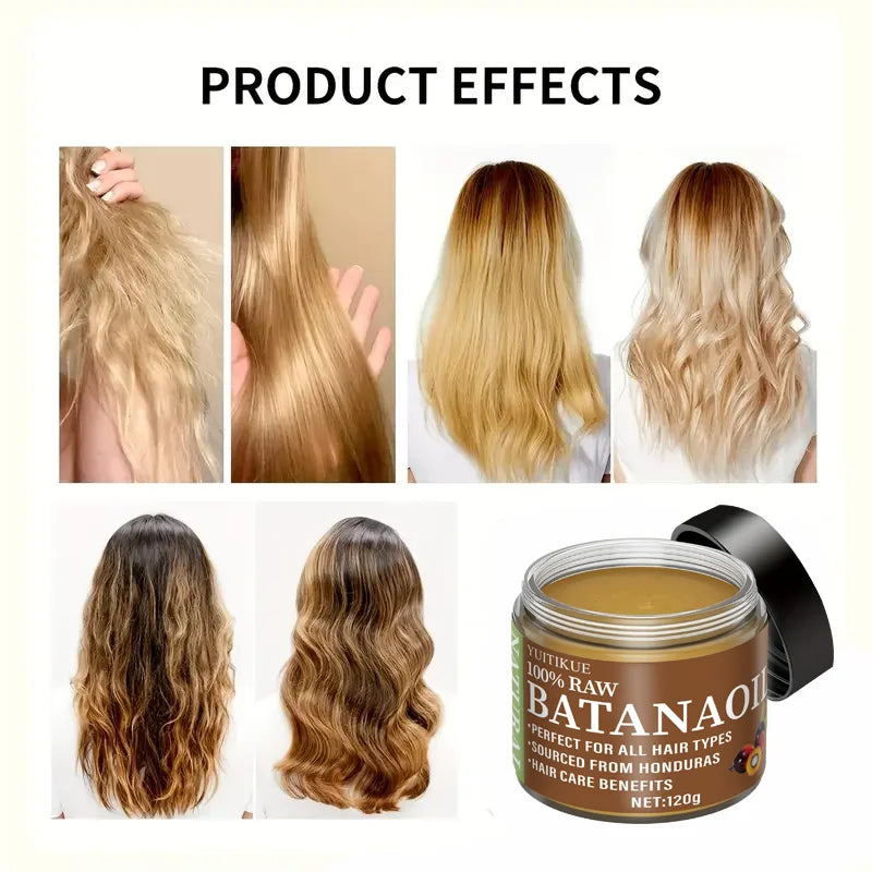 Batana Oil Hair Mask – Repair Frizzy & Damaged Hair | 120g Hair Mask Zpaxo