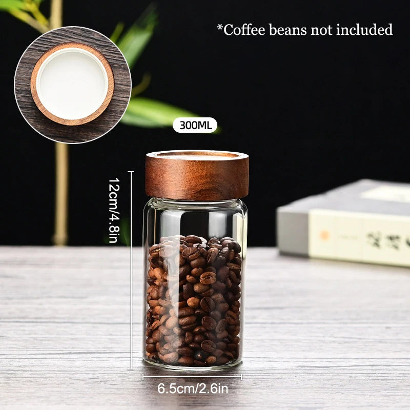 CM1PC Coffee Beans Storage Container Tube Display Rack 100 175 250 Zpaxo 300ML