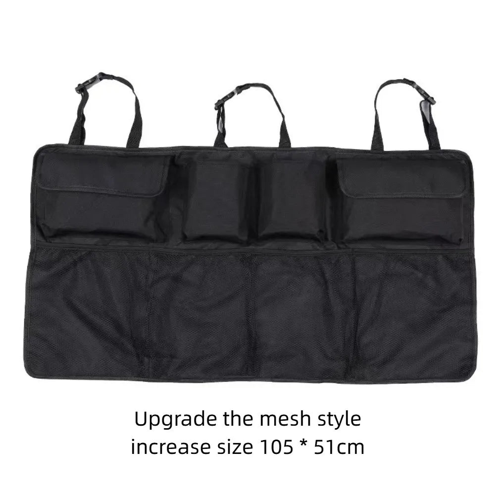 Car Trunk Hanging Storage Bag Large Capacity Backseat Storage Pocket Multi-pocket Car Seat Back Organizers Zpaxo Style D