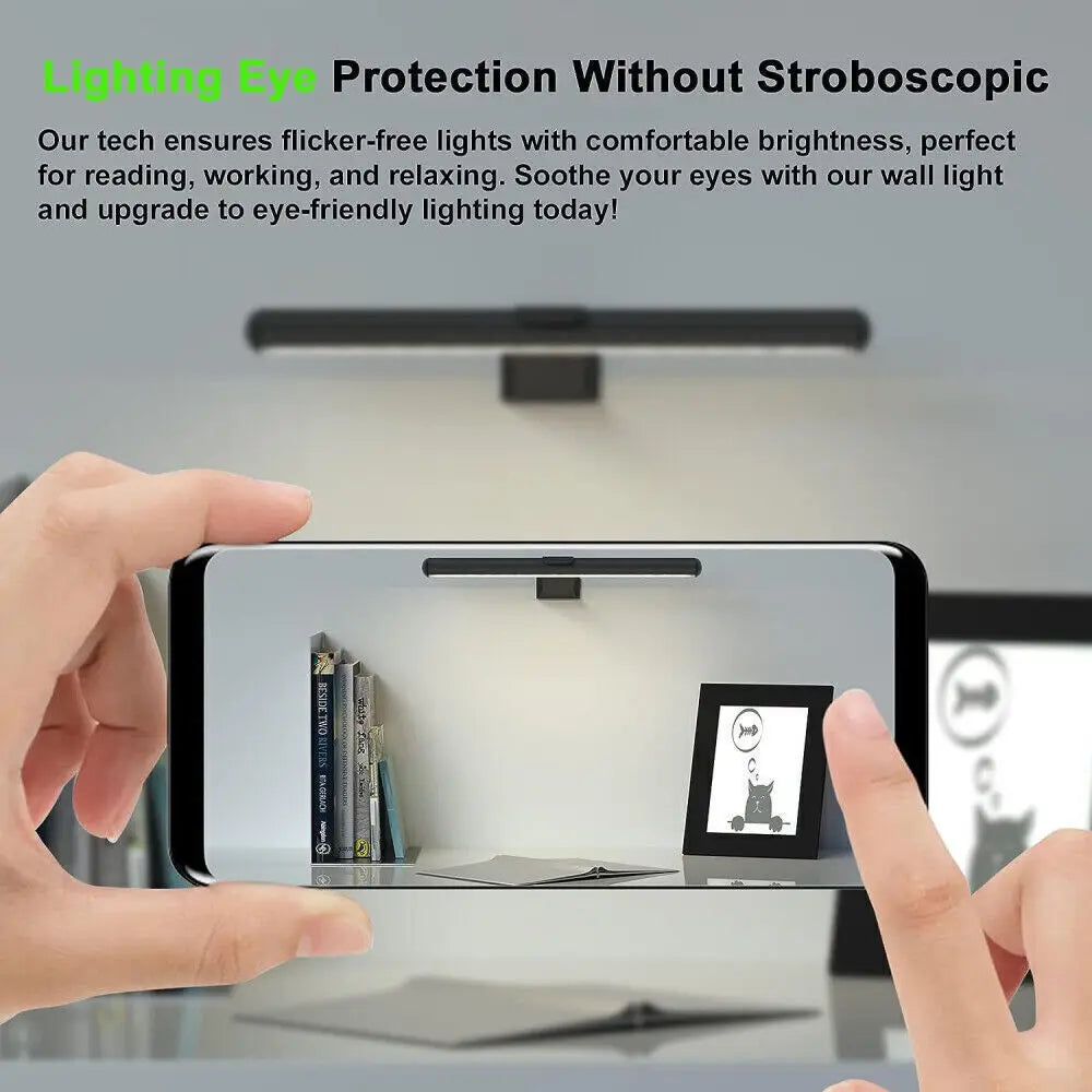 Wireless Picture Light 4000mAh Remote LED Art Wall Lamp