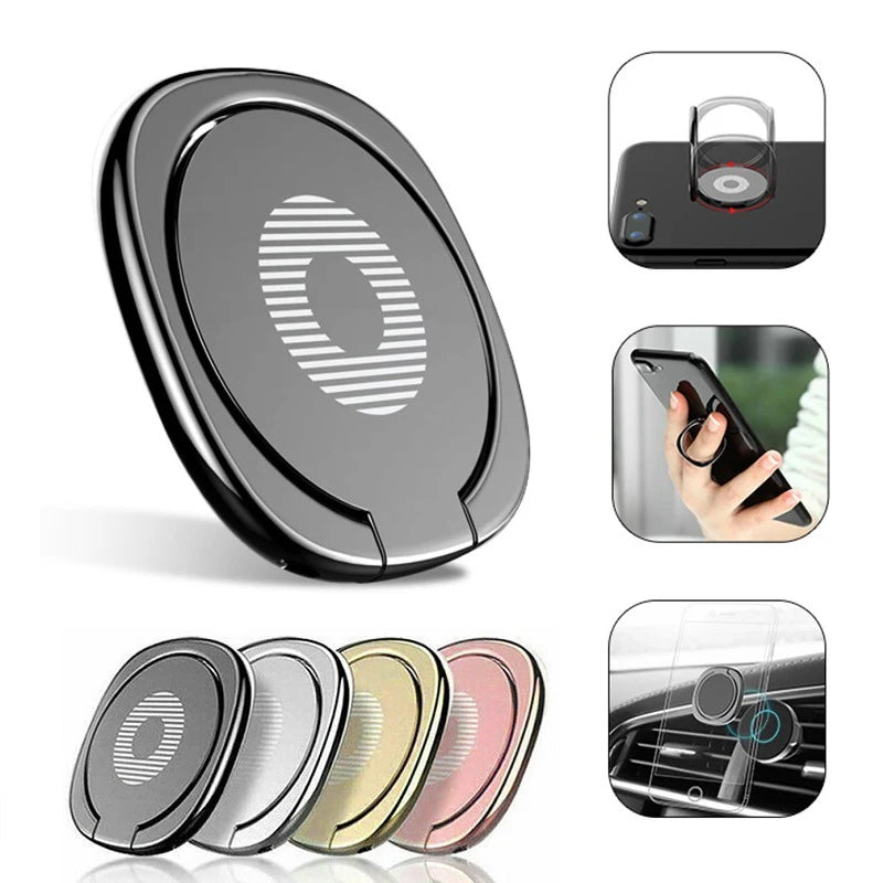All Metal Finger Ring Holder 360 Degree Mobile Phone Smartphone Zpaxo