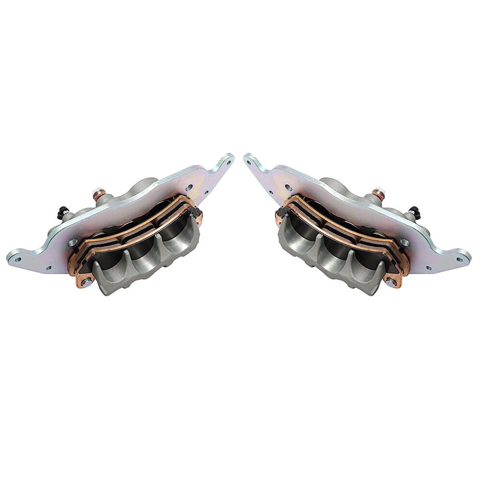Left Right Front Brake Calipers Sintered Pads 1912473 1912474 Polaris