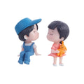 Parts Car Accessories Dashboard Figure Cute Girls Gifts Creative Zpaxo Blue hat