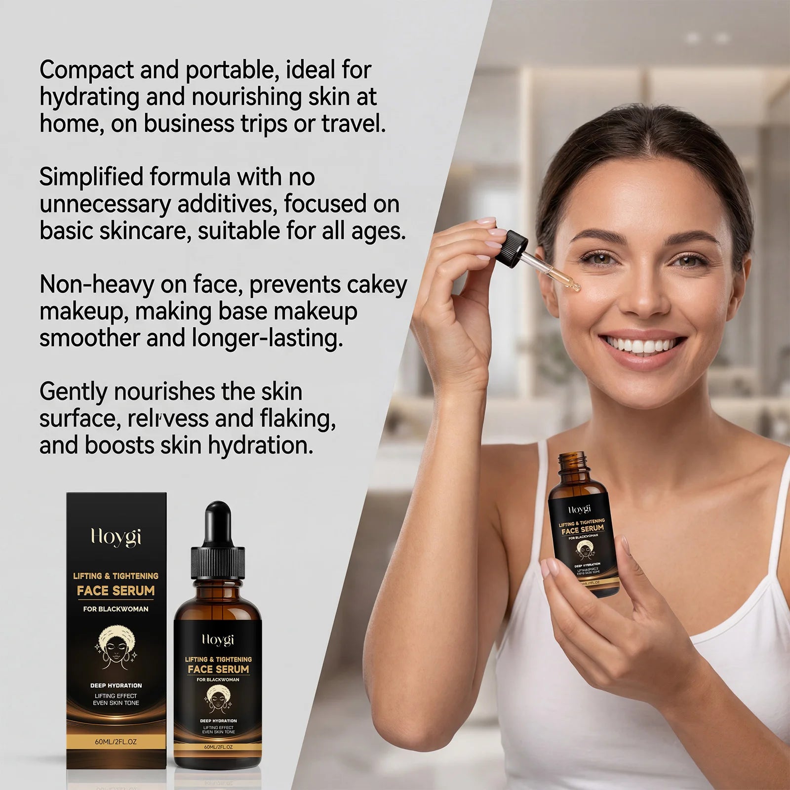 Hoygi Lifting Face Serum – Niacinamide & Hyaluronic Acid Face Serum Zpaxo