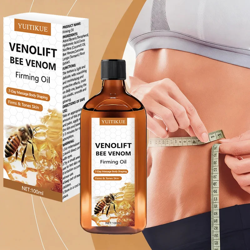 YUITIKUE Bee Venom Firming Body Oil 100ml – Slim & Contour Body Firming Oil Zpaxo Default Title