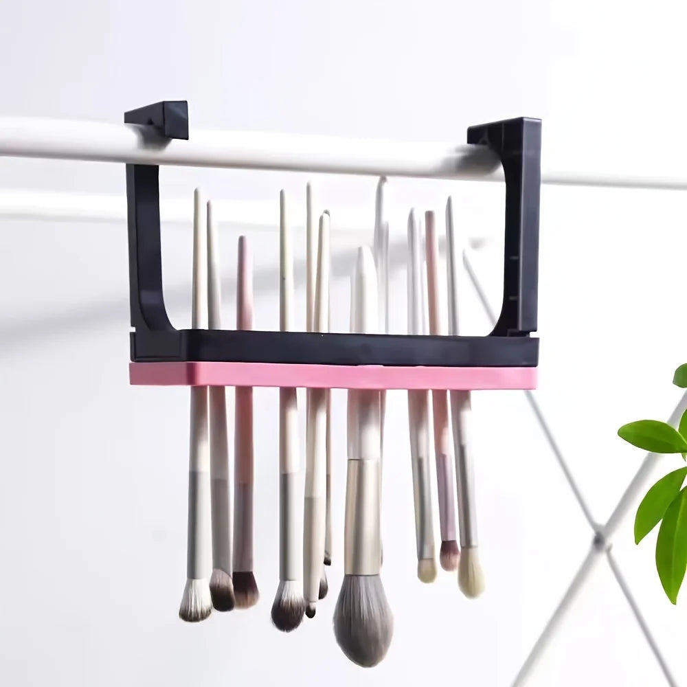 Silicone Makeup Brush Holder Drying Stand Storage Case Nail Pen Zpaxo