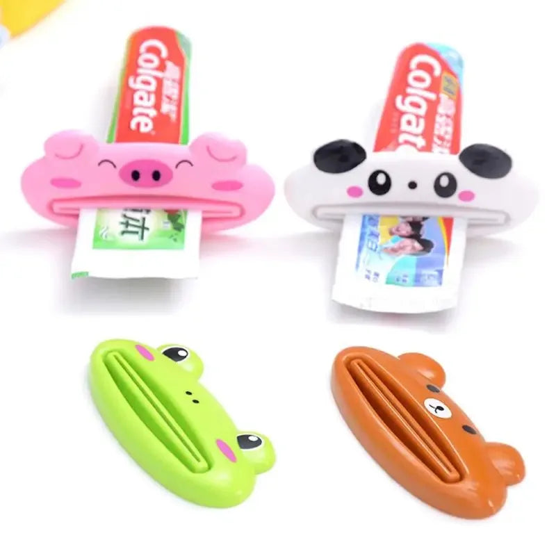 Animal Toothpaste Tube Squeezer & Roller Dispenser – 1/2/3 Pack
