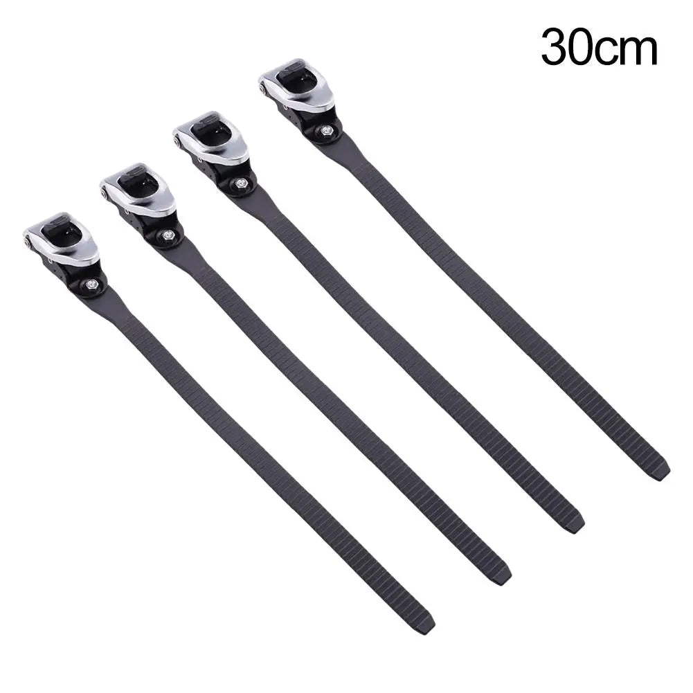 Heavy-Duty Grip Lock Ratchet Straps | Adjustable & Reusable Ratchet Tie-Down Straps Zpaxo 4PCS 30CM