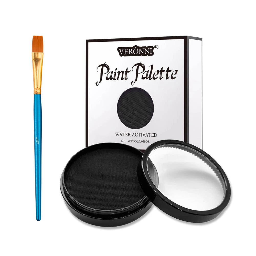 Water Activated Face Body Paint Non-toxic Safe Painting Multiple Zpaxo 2pcs-A