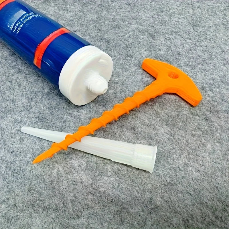 Silicone Caulk Cap & Nozzle Removal Tool Set – 2 Pack