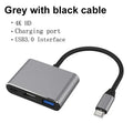 USB-C HDMI-compatible 1 Cable Converter USB 3 C HD 4K 0 Adapter