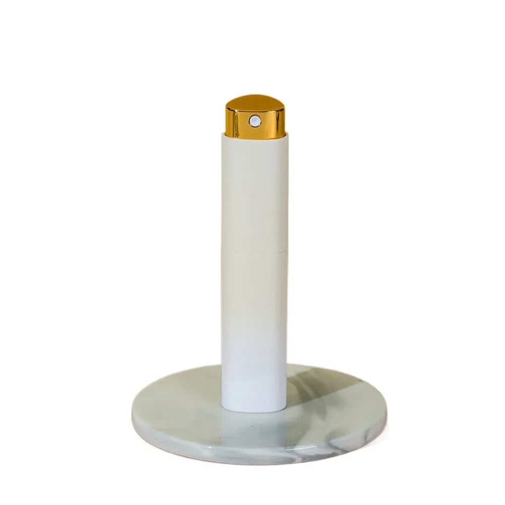 Travel Mini Perfume Bottle Refillable Empty Spray Rotating Portable Zpaxo