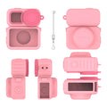 Camera Protection Shell with Lanyard Fall Resistant Protective Shell Cover Anti-Scratch for Osmo Nano Accessories Zpaxo Pink China Mainland
