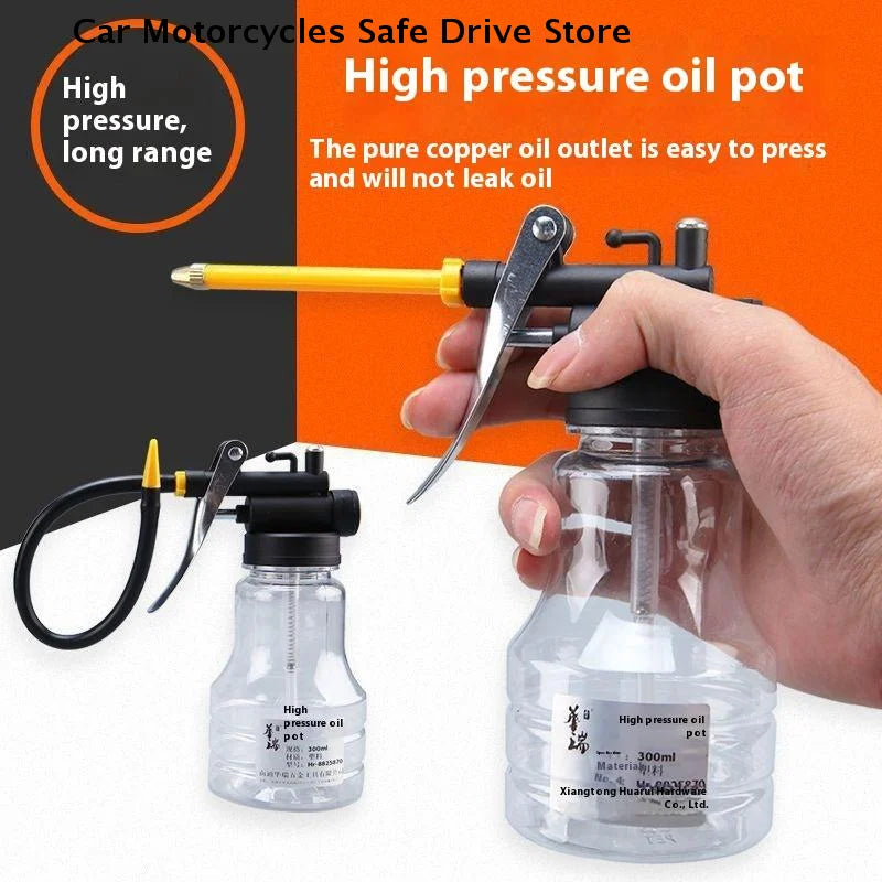 250 Oiler Grease Guns Equipment Pressure Pump Lubrication Oil Can