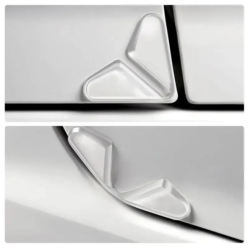 Car Door Corner Protectors Anti-Scratch PVC Covers 4-Pack Door Corner Protector Zpaxo