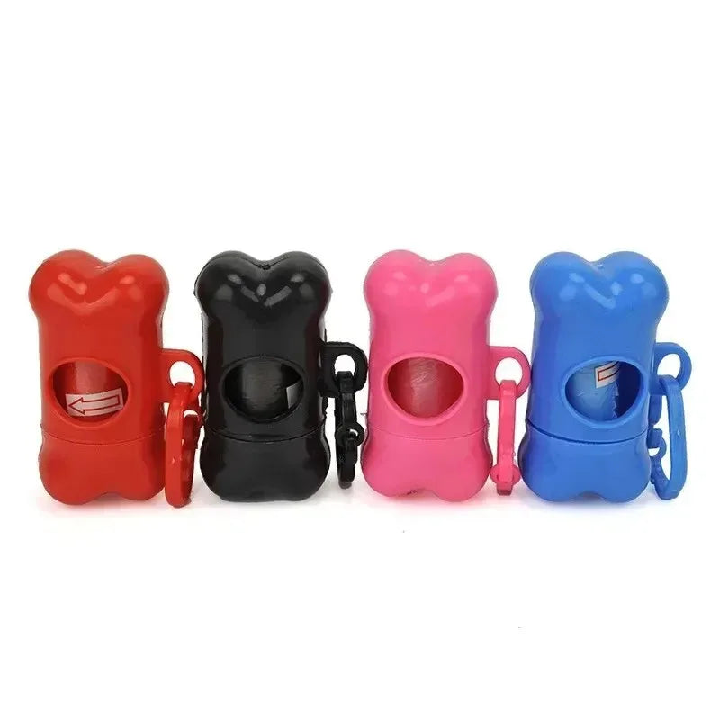 Bone-Shaped Dog Waste Bag Dispenser | Portable Poop Bag Holder