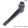 Adjustable Locking Handle Zinc Alloy Rotating Locking Handle 7-shaped Handle Universal Aluminum Handle Zpaxo E