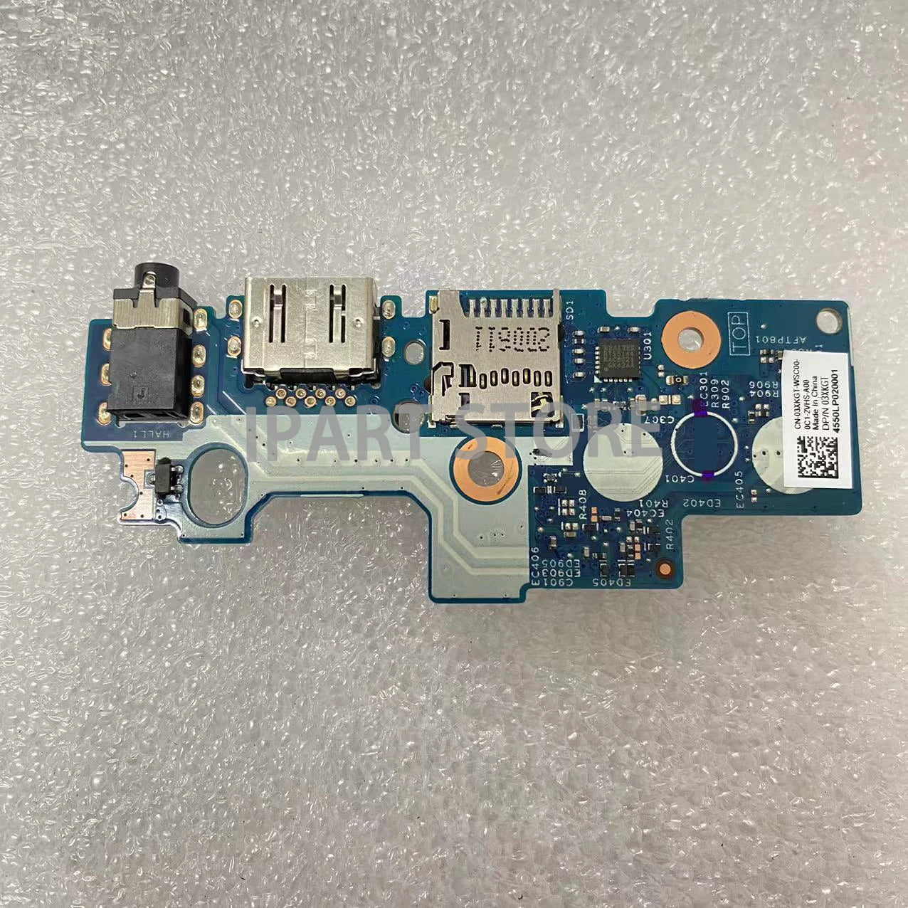 19A80-1 Dell Inspiron 15 5402 5501 5502 USB Audio Power Button Board